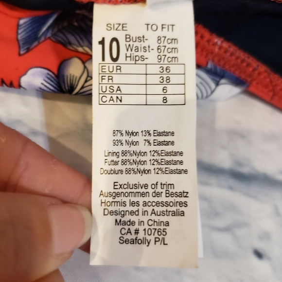 Seafolly size 10 bottoms only - Picture 7 of 10